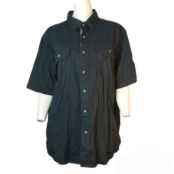 Men's 100% Cotton Wrangler Short Sleeve Button Down Shirt. - Picture 1 of 12